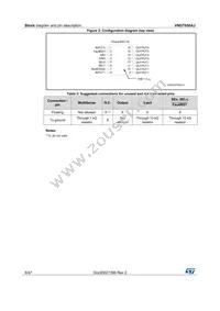 VND7050AJ-E Datasheet Page 6