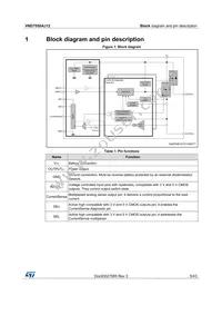 VND7050AJ12TR-E Datasheet Page 5