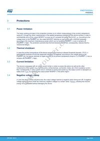 VND7E025AJTR Datasheet Page 22
