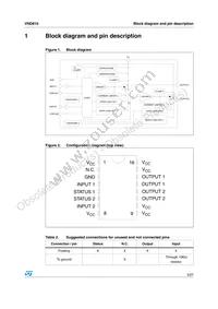 VND81013TR Datasheet Page 5