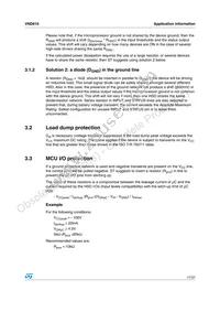 VND81013TR Datasheet Page 17