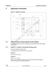 VND810PTR-E Datasheet Page 17