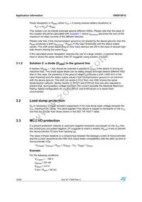 VND810PTR-E Datasheet Page 18