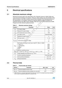 VND830AEPTR-E Datasheet Page 6