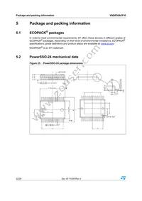 VND830AEPTR-E Datasheet Page 22