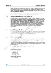 VND830LSP Datasheet Page 17