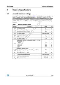 VND830SP-E Datasheet Page 6