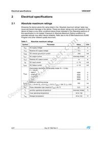 VND830SP13TR Datasheet Page 6