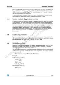 VND830SP13TR Datasheet Page 17