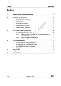 VNH5019A-E Datasheet Page 2