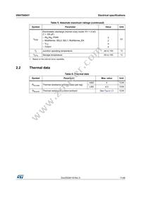 VNH7040AYTR Datasheet Page 11