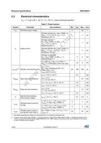 VNH7040AYTR Datasheet Page 12