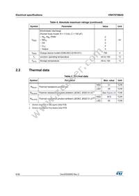 VNH7070BASTR Datasheet Page 8