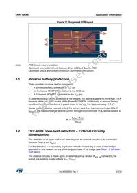 VNH7100ASTR Datasheet Page 23