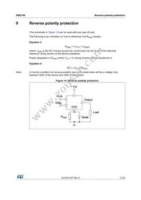 VNI2140JTR Datasheet Page 17