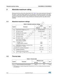 VNL5050S5-E Datasheet Page 8