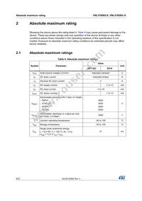 VNL5160S5TR-E Datasheet Page 8