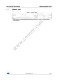 VNL5160S5TR-E Datasheet Page 9