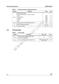 VNQ5E160AK-E Datasheet Page 8