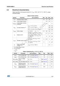 VNQ5E160MKTR-E Datasheet Page 9