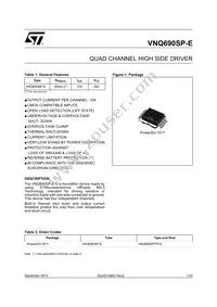 VNQ690SP-E Datasheet Cover