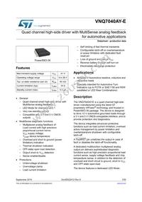 VNQ7040AYTR-E Datasheet Cover