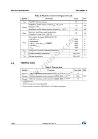 VNQ7040AYTR-E Datasheet Page 10