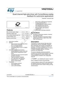 VNQ7050AJTR-E Datasheet Cover