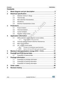 VNQ7050AJTR-E Datasheet Page 2