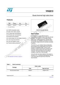 VNQ81013TR Datasheet Cover