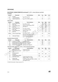 VNS1NV04DTR-E Datasheet Page 4