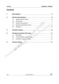 VNV49N0413TR Datasheet Page 2