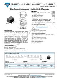 VO0601-X001T Datasheet Cover