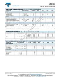 VO618A-4X016 Datasheet Page 3