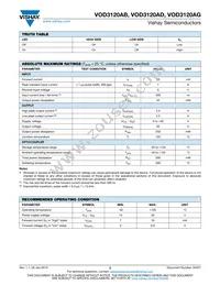 VOD3120AB-VT2 Datasheet Page 2