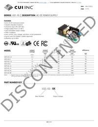 VOF-45-9 Datasheet Cover