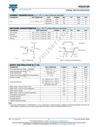 VOL618A-2T Datasheet Page 3