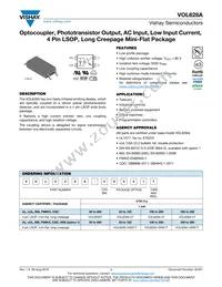 VOL628A-2T Datasheet Cover