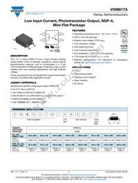 VOM617A-1X001T Datasheet Cover