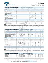 VOR1142B4T Datasheet Page 2