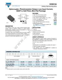 VOS615A-2T Datasheet Cover