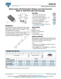 VOS618A-7T Datasheet Cover