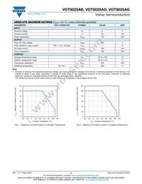 VOT8025AG-V Datasheet Page 2