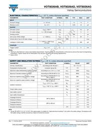 VOT8026AG-V Datasheet Page 3