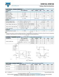 VOW136-X017T Datasheet Page 3