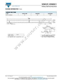 VOW2611-X017T Datasheet Page 11