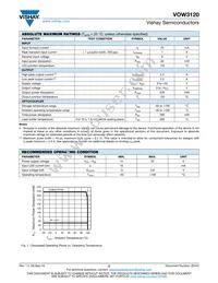 VOW3120-X017T Datasheet Page 2