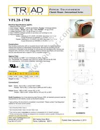 VPL28-1700 Cover