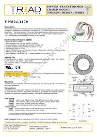 VPM24-4170 Datasheet Cover