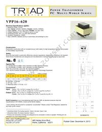 VPP16-620-B Datasheet Cover